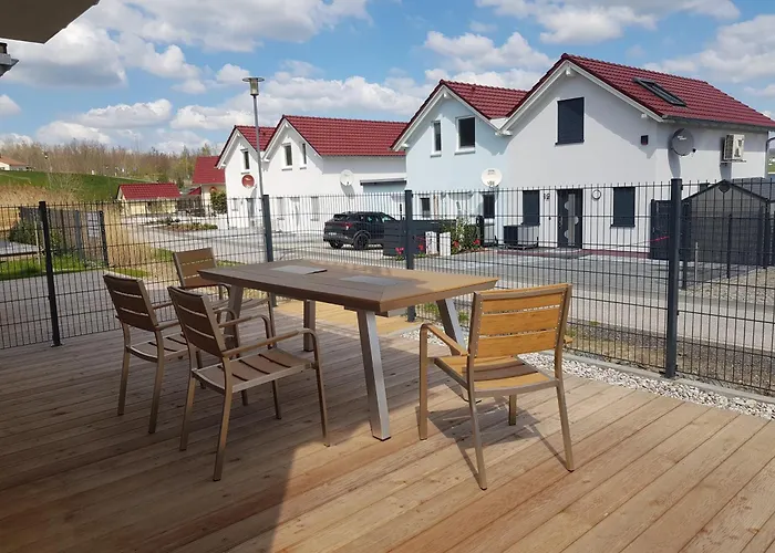 Seehaus Ankerplatz Nyaraló Mücheln